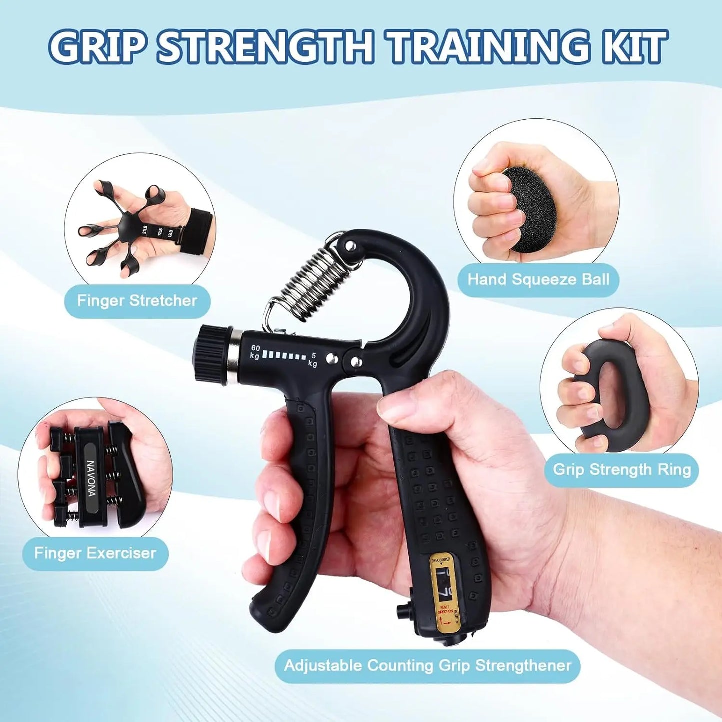 MaxGrip PRO – Complete Hand & Forearm Upgrade